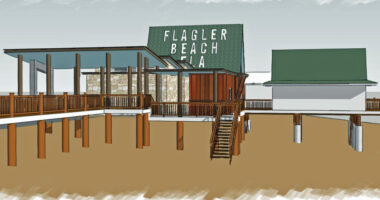 A rendering of Flagler Beach