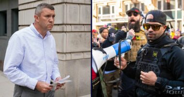 Cop who leaked info to Proud Boys leader imprisoned for seditious conspiracy was 'NOT convicted of a January 6 offense,' judge says