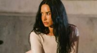Demi Lovato channels Kim Kardashian as she looks incredible in white mini-dress to film new music video