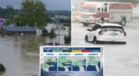 Flash flooding threat returns to Southeast as powerful front brings on heavy rain
