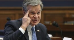 Former FBI Director Wray Hit With Criminal Referral for Lying To Congress