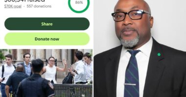 Fundraiser to fulfill tragic security guard’s ‘wish’ for his kids after he’s killed in NYC mass shooting
