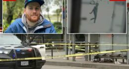 Hero cyclist, 28, killed shielding mom and children from knife-wielding madman at California train station