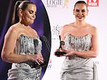 Jelena Dokic becomes tearful as she accepts her first-ever Logie Award: 'I'm in shock' 