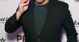 Jeremy Piven (pictured) was showing off his updated hairdo as he stepped out at the premiere of his new film, Primitive War, in Sydney on Monday