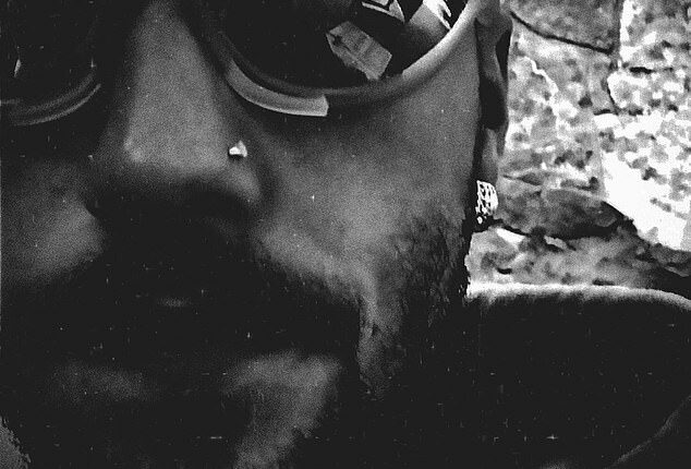 Justin Bieber shared a closeup black and white selfie on Saturday and added a cryptic Instagram caption