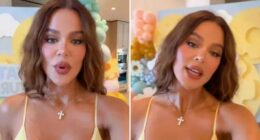 Khloe Kardashian accused of Photoshop fail as fans slam ‘horrifying’ effect