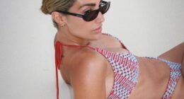Loose Women’s Frankie Bridge ignores ‘feud’ with ITV co-stars as she sizzles on the beach in Maldives