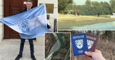 Man, 20, builds country with just 400 citizens — and says it all began as ‘an experiment’