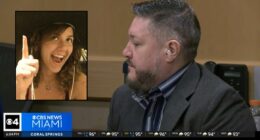 Man who drove 12-inch spear blade completely through girlfriend's chest, then said he hoped it 'was not too bad,' is going away for a while