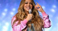 Mariah Carey, 56, wears FOUR figure-hugging outfits and puts on leggy display as she headlines Brighton Pride