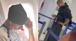 Nepo-baby model spotted patiently queueing for Jet2 flight despite family’s huge wealth – would you have spotted him?