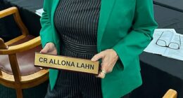 Allona Lahn said her family arrived home to find they were under investigation