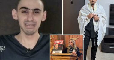 Palestinian Islamic Jihad releases video of frail Israeli hostage Rom Braslavski, leaving family reeling: ‘They broke my boy’
