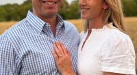 Harriet Sperling  flashes her engagement ring as she and Peter Phillips announce they are to marry