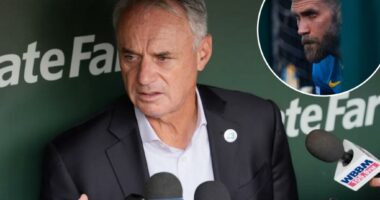 Rob Manfred opens up on heated clubhouse confrontation with Bryce Harper