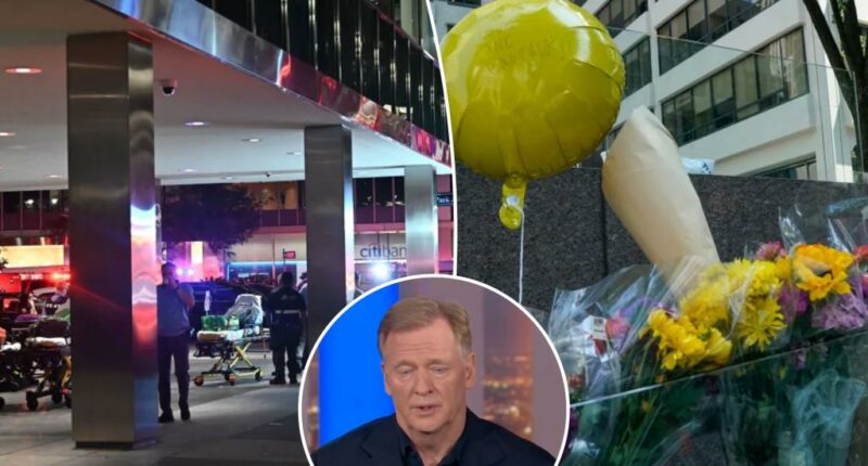 Roger Goodell says ‘senseless’ shooting at NFL’s NYC office has been ‘particularly hard’ moment