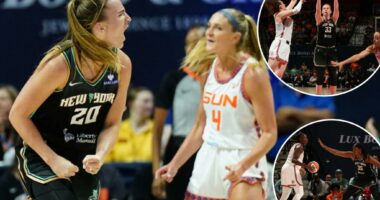 Sabrina Ionescu erupts for 36 points as Liberty snap four-game skid in Emma Meesseman’s debut