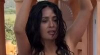 Salma Hayek, 58, looks incredible as she strips down to dance in white bikini on sizzling shoot