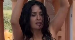 Salma Hayek, 58, looks incredible as she strips down to dance in white bikini on sizzling shoot