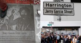 San Fransisco street named for Grateful Dead’s Jerry Garcia during celebration of legendary band