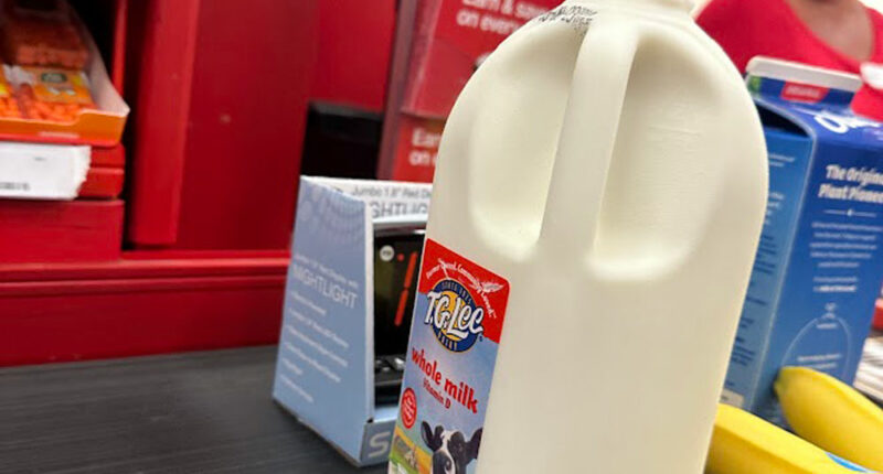 A little milk. (© FlaglerLive)