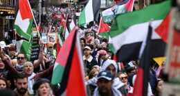 A massive pro-Palestine protest is set to block the Sydney Harbour Bridge from 1.30pm on Sunday