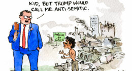 What Trump Calls Anti-Semitic by Pat Byrnes, PoliticalCartoons.com