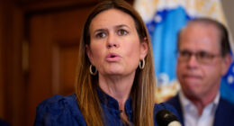 The Inappropriate Sarah Huckabee Sanders Outfit She'll Never Live Down