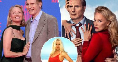 The naked truth about Pamela  Anderson and Liam Neeson’s budding relationship
