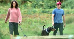 Tom Holland & fiancée Zendaya spotted walking dogs in London park — with actress wearing her £200,000 engagement ring