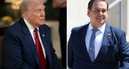 Trump demurs on pardoning disgraced former Rep. George Santos: ‘He lied like hell’
