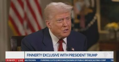 Donald Trump said he would probably not pardon Sean 'Diddy' Combs after the mogul was convicted of transportation for prostitution but not guilty on several more serious charges