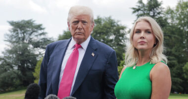 Trump's Salacious Comments About Karoline Leavitt Won't Help Her Apparent Donald Obsession