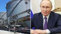 Ukrainian drone attack sparks massive fire at Russian oil depot near Sochi