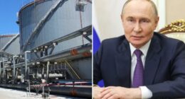 Ukrainian drone attack sparks massive fire at Russian oil depot near Sochi