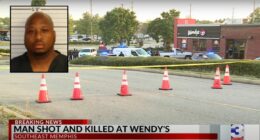 Wendy's manager shoots man during fight over employee, then slaps victim as he lay dying on the ground, police say