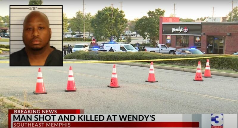 Wendy's manager shoots man during fight over employee, then slaps victim as he lay dying on the ground, police say