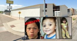 Woman stowed away bodies of 3-year-old and 5-year-old she killed inside storage container filled with 'hardened concrete' and a car trunk for nearly a decade: Cops