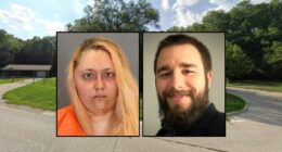 Woman was talking with boyfriend about 'past trauma' before she blew him away with shotgun, leaving his head nearly 'off his body'