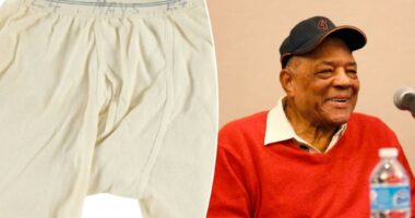 You can now own MLB legend Willie Mays’ signed and worn underwear as bizarre memorabilia hits auction