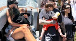 ‘Neglectful’ Kourtney Kardashian slammed for having son Rocky, 1, on boat without life vest: ‘Shame on her’